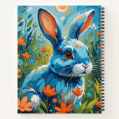 Blue Rabbit Notizblock (Rückseite)
