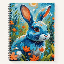 Blue Rabbit Notizblock