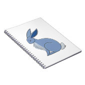 Blue Rabbit Notizblock (Rechte Seite)