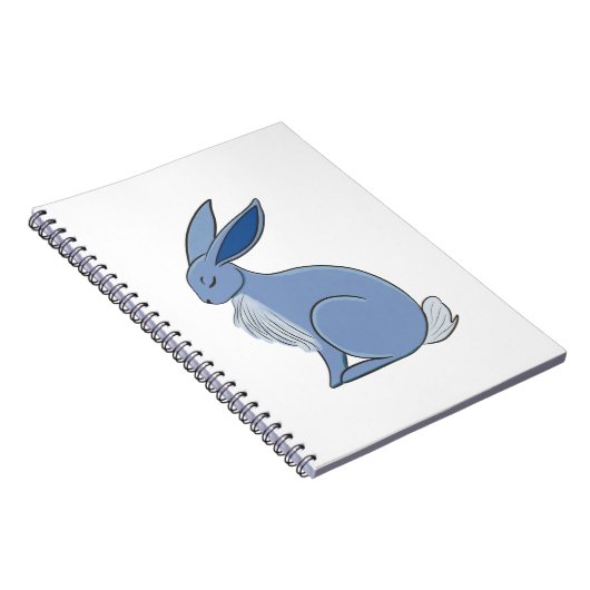 Blue Rabbit Notizblock (Rechte Seite)