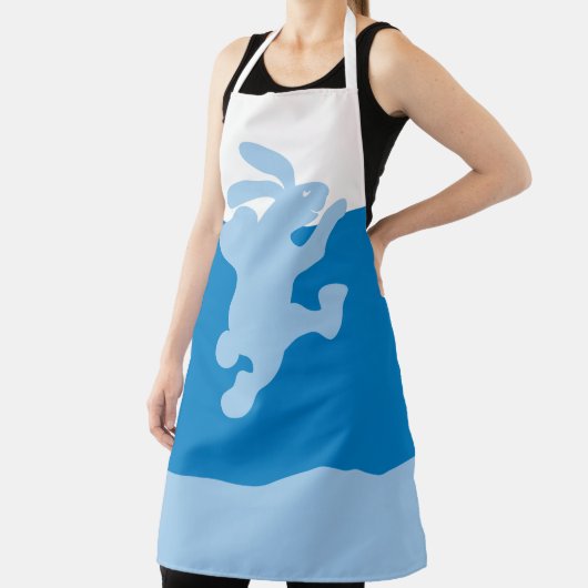 Blue Rabbit Schürze (InSitu)