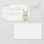 Blue Rabbit Somebunny Baby Duschdusche Windeln Raf Begleitkarte (Vorne/Hinten)