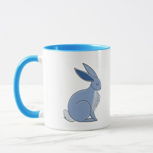 Blue Rabbit Tasse (Links)