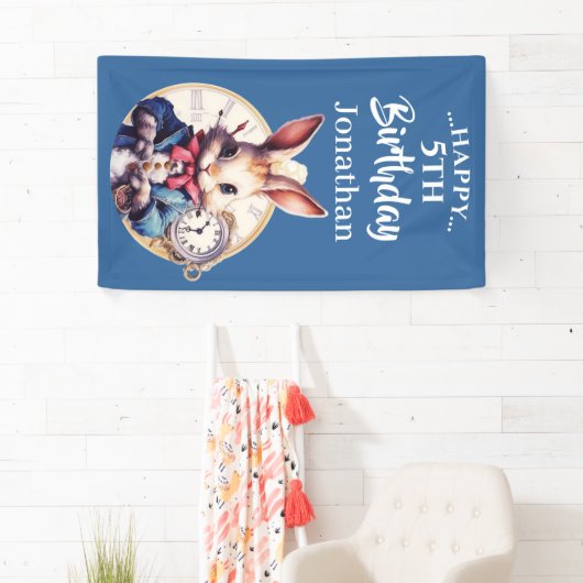 Blue Rabbit-Thema Banner (Insitu)