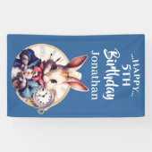 Blue Rabbit-Thema Banner (Horizontal)