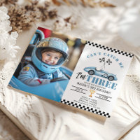 Blue Race Cant fangen mich Junge Foto 3. Geburtsta