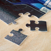 Blue Race Car Puzzle (Seite)