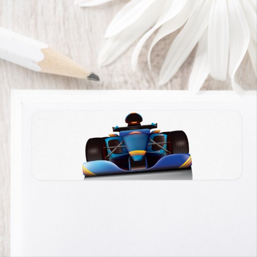 Blue Racing Car (Insitu)