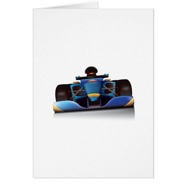 Blue Racing Car (Vorne)