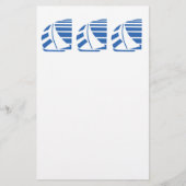 Blue Racing Segelboote Flyer (Vorne)