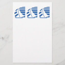 Blue Racing Segelboote Flyer