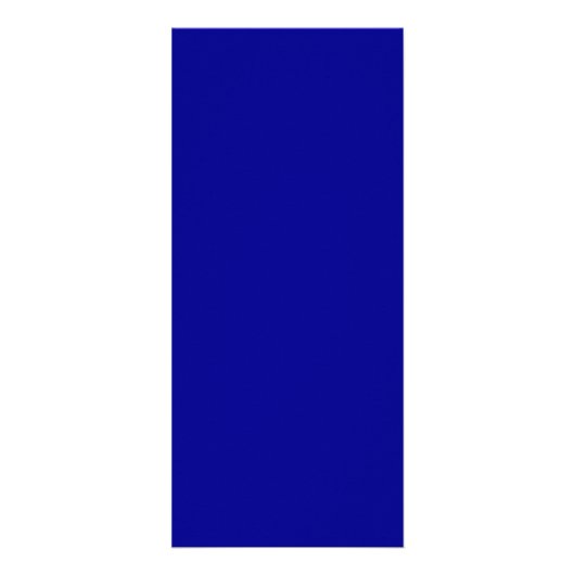 Blue Rack Card Werbekarte (Hinten)