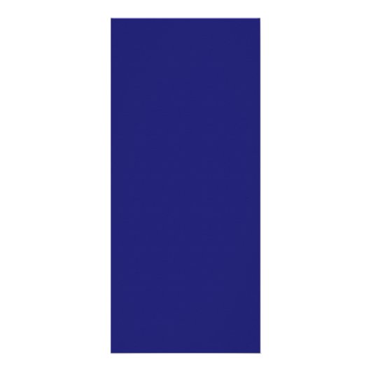 Blue Rack Card Werbekarte (Vorne)