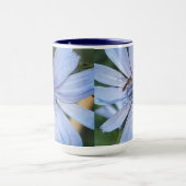 Blue Radicchio Blume N Bee Tasse (Zentrum)