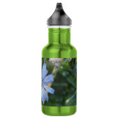 Blue Radicchio Blume Trinkflasche (Rechts)