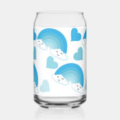 Blue Rainbows Dosenglas (Links)