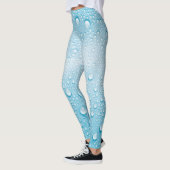 BLUE RAINDROP DEW PATTERN LEGGINGS (Links)