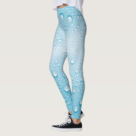BLUE RAINDROP DEW PATTERN LEGGINGS (Links)