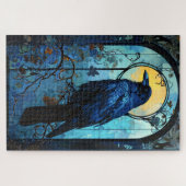 Blue Raven Jigsaw Puzzle (Horizontal)