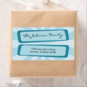 Blue Ray Address Label (Insitu)