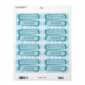 Blue Ray Address Label (Vorne)