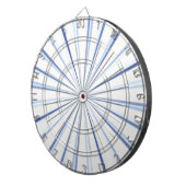 Blue Ray Dart Board Dartscheibe (Vorderseite rechts)