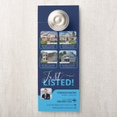 Blue Real Anwesen Agent Properties Listing Broker Türanhänger (Auf Knauf)