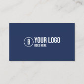 Blue Real Anwesen Agent Properties Listing Broker Visitenkarte (Rückseite)