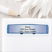 Blue Rearview Mirror on Blue Gradient (Insitu)