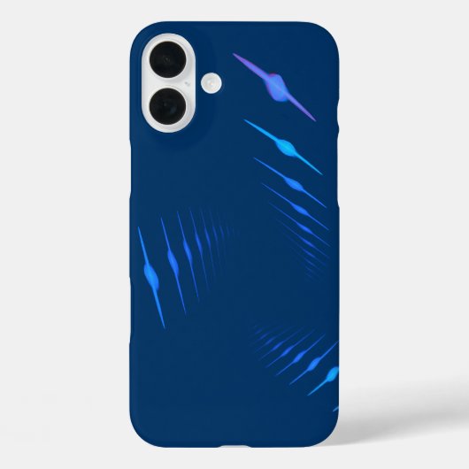 Blue REbel Case-Mate iPhone Hülle (Rückseite)