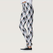 Blue Red Blume Black Dragon Leggings (Links)