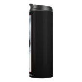 Blue Red Blume Black Dragon Thermosbecher (Nach rechts gedreht)