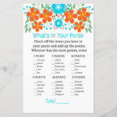 Blue Red Blume Was ist in deinem Handyspiel? (Vorderseite)