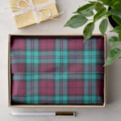 Blue Red Campbell Tartan Blackwatch Kariert Seidenpapier (Geschenk)