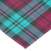 Blue Red Campbell Tartan Blackwatch Kariert Tischdecke (Schrägansicht)