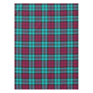Blue Red Campbell Tartan Blackwatch Kariert Tischdecke