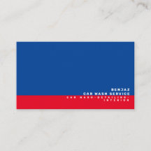 Blue Red Car Wash Räume Designer Bokeh Lights