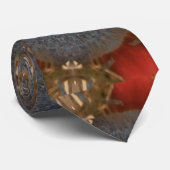 Blue Red Christmas Decoration Baubles Krawatte (Gerollt)