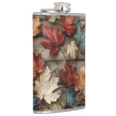 BLUE RED CREAM FALL AUTUMN LEAVES FLACHMANN (Rechts)