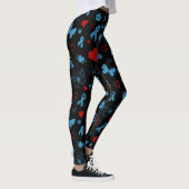 Blue/Red Multi..Diabetes Leggings (Rechts)