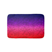 Blue-red Ombre Badematte (Vorderseite)