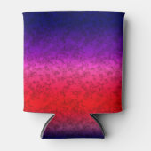 Blue-red Ombre Dosenkühler (Vorderseite)