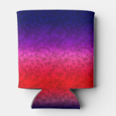 Blue-red Ombre Dosenkühler (Rückseite)