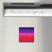 Blue-red Ombre Magnet (In Situ (Geschirrspüler))