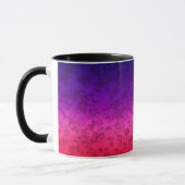 Blue-red Ombre Tasse (Links)