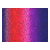 Blue-red Ombre Tischdecke (Vorderseite (Horizontal))