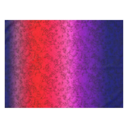 Blue-red Ombre Tischdecke (Vorderseite (Horizontal))