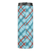 BLUE RED WHITE HOLIDAY PATTERNS THERMOSBECHER (Rückseite)