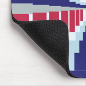 Blue Red White Mousepad (Ecke)