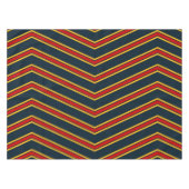Blue Red Zickzack Stripes Cutting Board Tischdecke (Vorderseite (Horizontal))